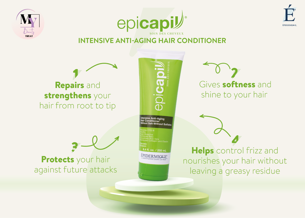 Epicapil Intensive Anti-Aging Hair Conditioner 250mL - Image 2